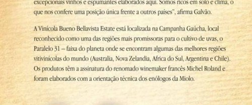 Os vinhos de Galvão Bueno